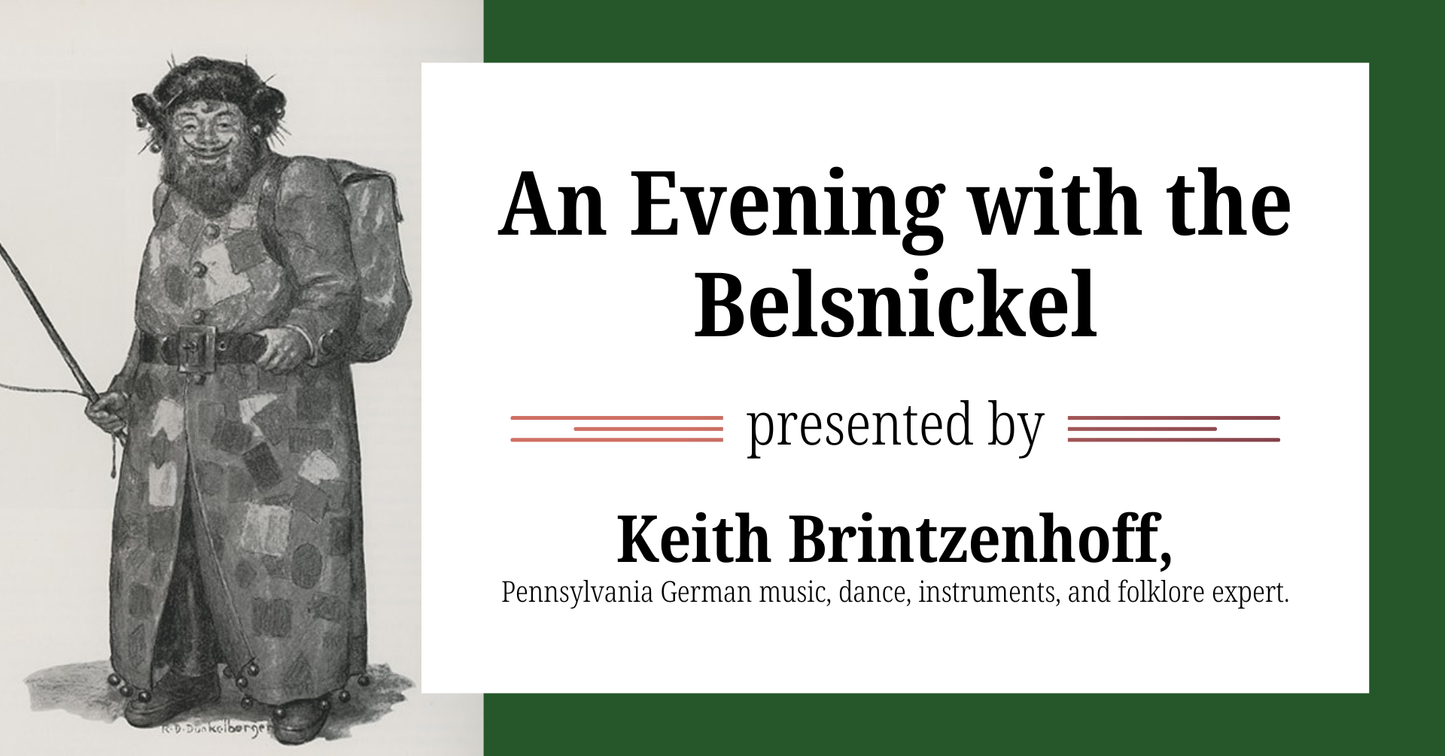 A Visit with Belsnickel  members Zoom