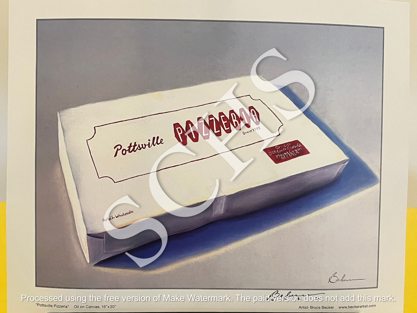 Pottsville Pizzeria Prints - PC040