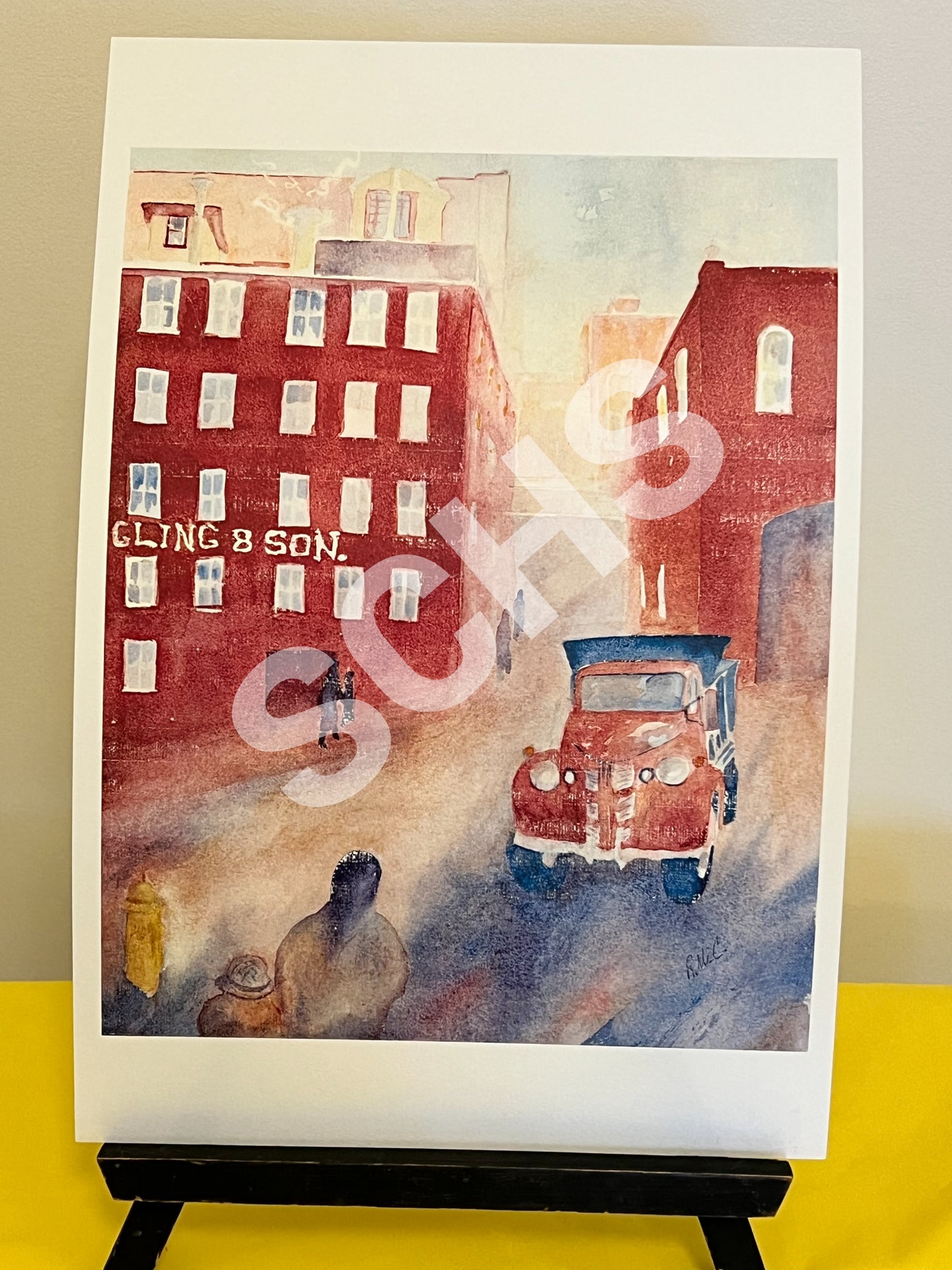 Large Bob McCormick Print - PC307