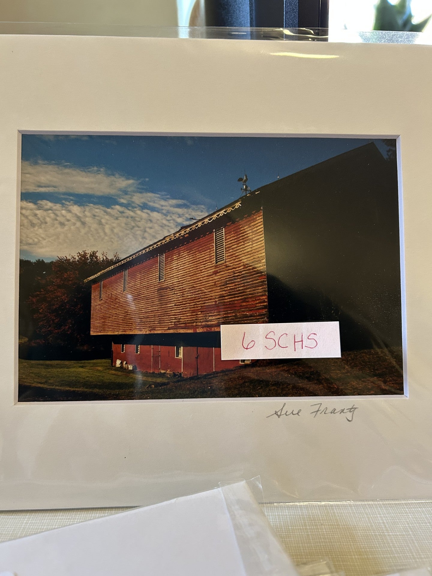 Sue Frantz 8 x 10 matted - PC142