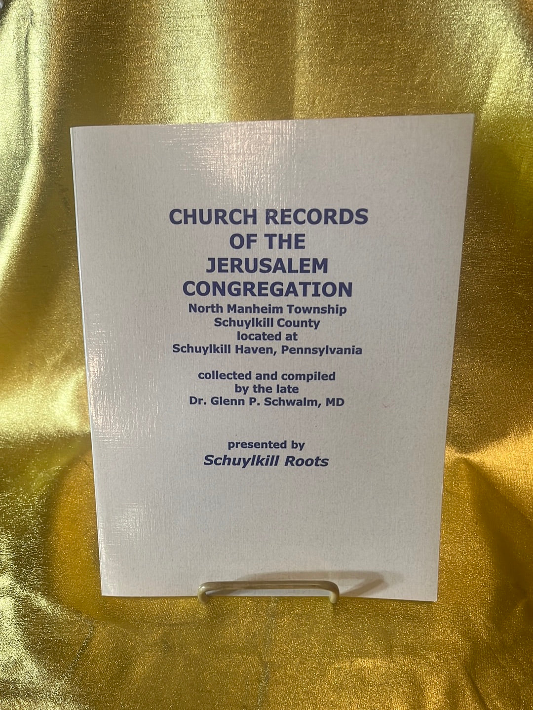 Church Records of the Jerusalem Congregation - B173