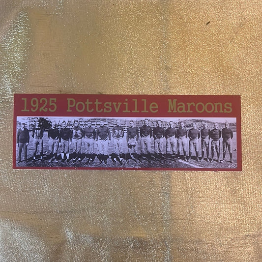 Pottsville Maroon's Bookmark - P326
