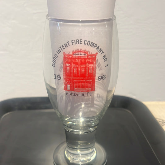 1996 Good Intent Fire Company glass - G406