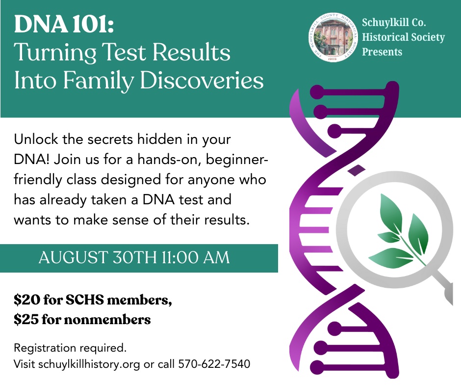 DNA class 101: Turning Test Results into Family Discoveries ( member)