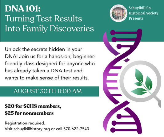 DNA class 101: Turning Test Results into Family Discoveries (non member)