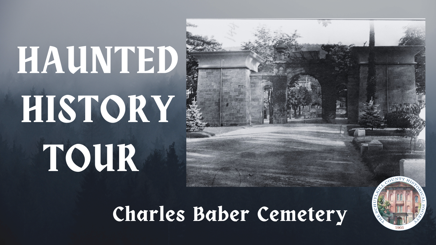 Haunted History Tour- Charles Baber Cemetery (Nonmembers) Saturday, October 17th