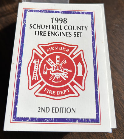 Schuylkill County Fire Engine Card Set - G710