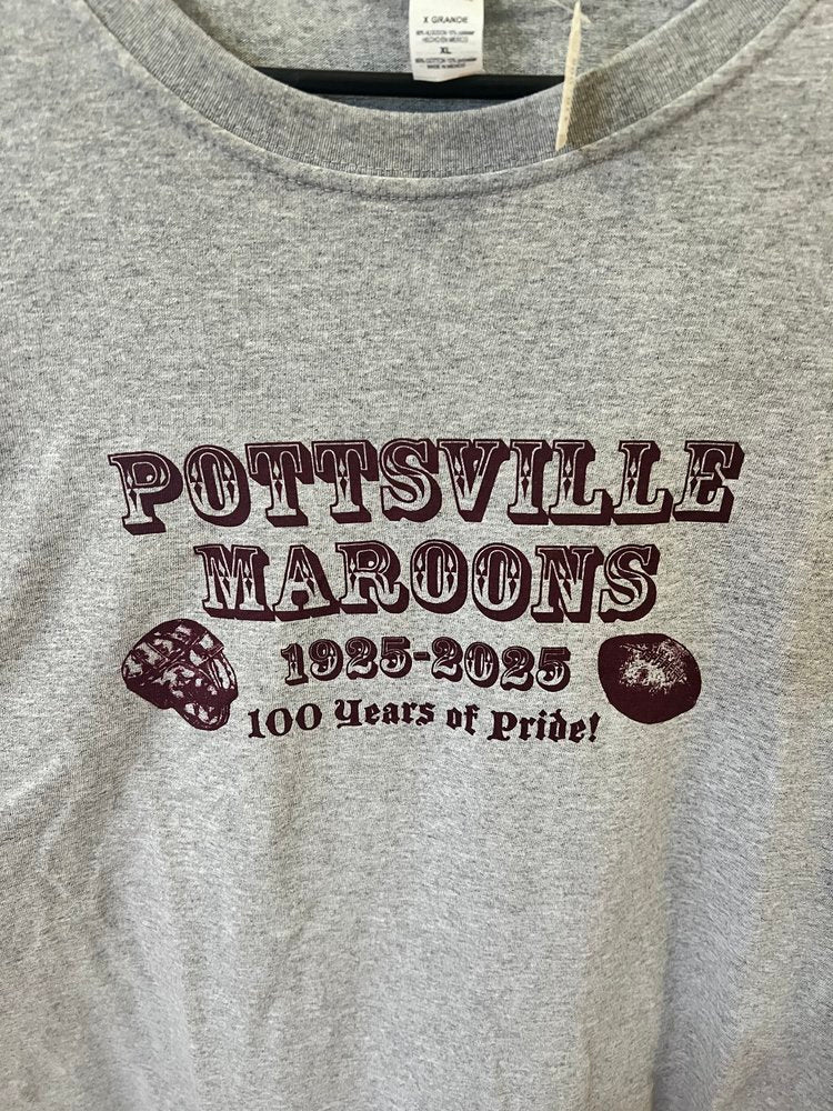 Pottsville Maroons 100years - S928  (2XL,3XL)