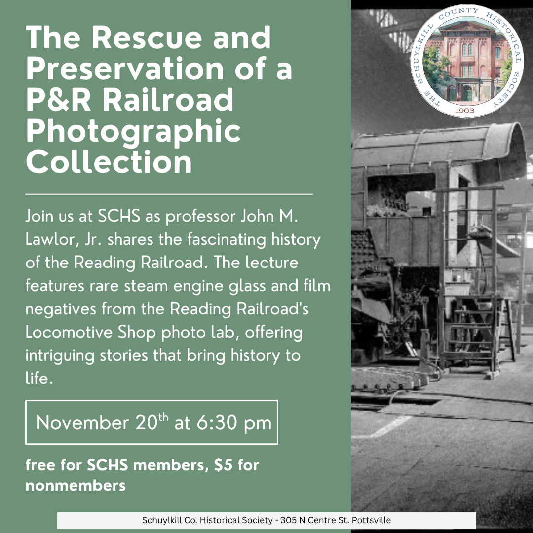 The Resue and Preservation of a Philadelphia and Reading Railroad Photographic Collection  non member Zoom (Copy)