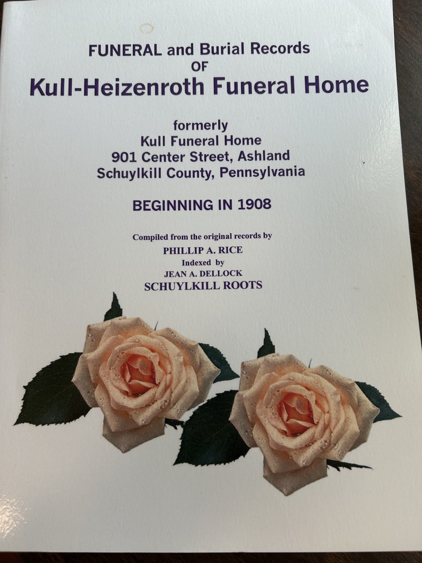 Funeral and Burial Records of Kull-Heizenroth Funeral Home